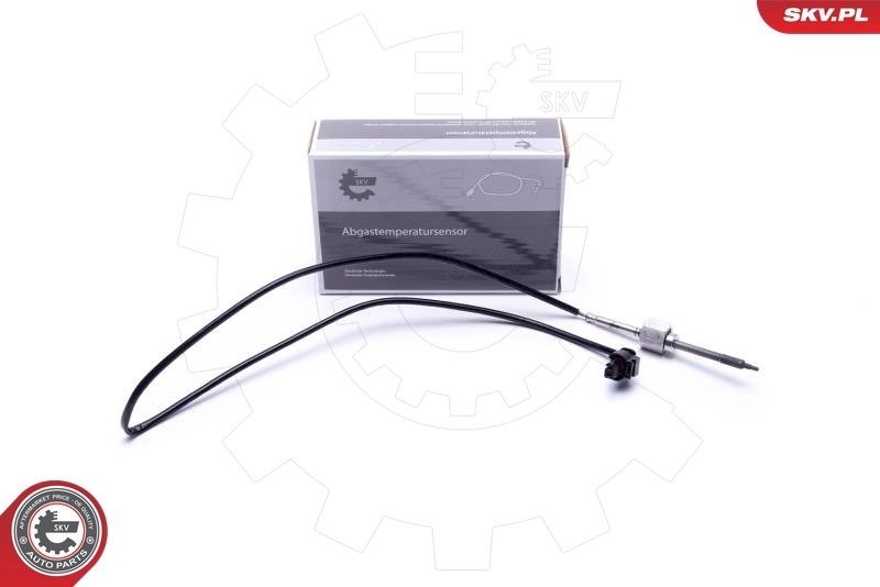 Sensor, exhaust gas temperature